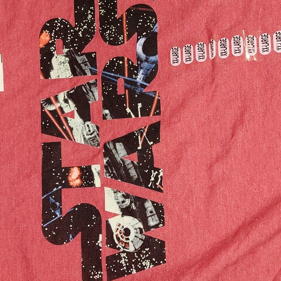 Men's Star Wars Short Sleeve T-shirt XXL NWT